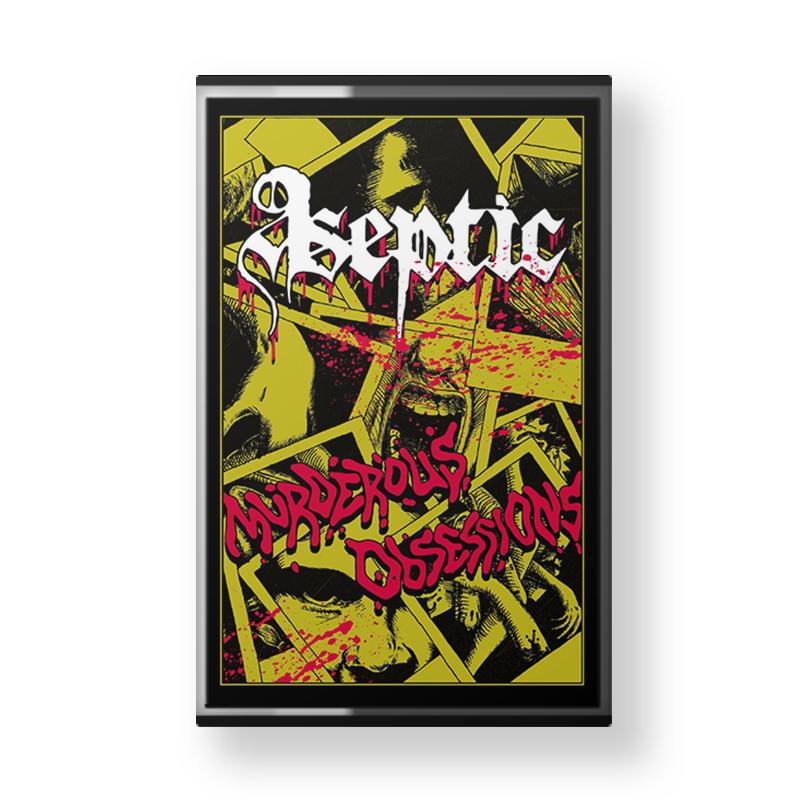 ASEPTIC "Murderous Obsessions" CASSETTE