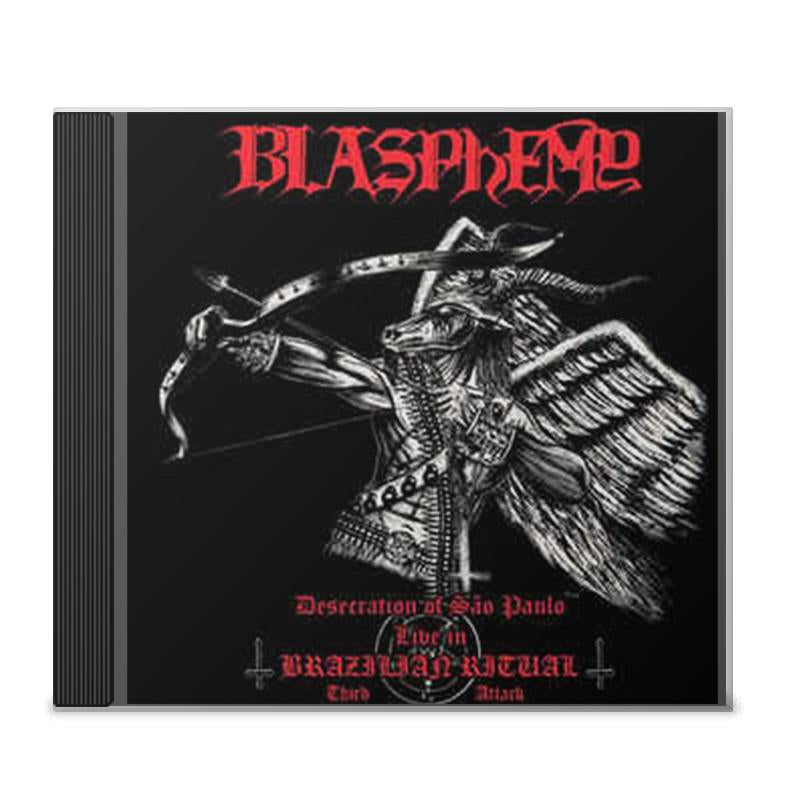 BLASPHEMY "Desecration of Sao Paulo - Live in Brazilian Ritual Third Attack" CD