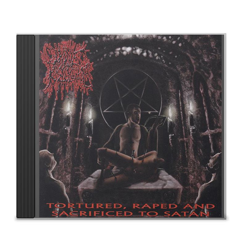 DIVINE PUSTULENCE "TORTURED, RAPED AND SACRIFICE TO SATAN" CD