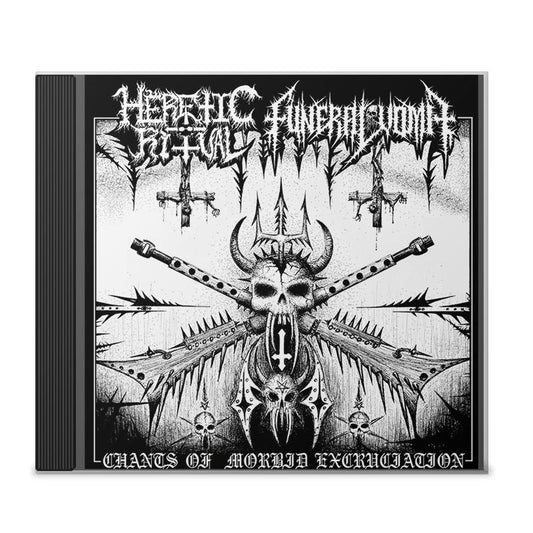 Funeral Vomit / HERETIC RITUAL "Chants Of Morbid Excruciation" CD