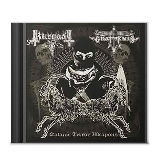 Goatpenis / Kurgaall "Satanic Terror Weapons" CD