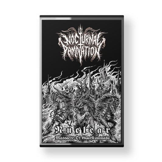 Nocturnal Damnation "Nuclear Massacre Of GoatKommando" CASSETTE