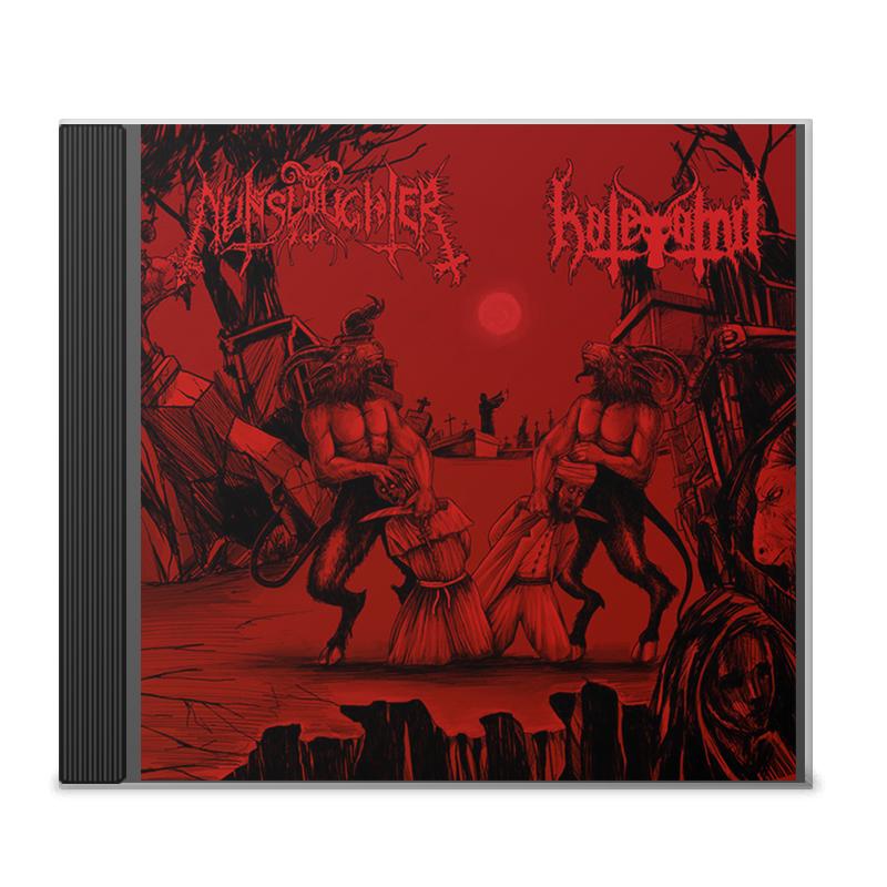 Nunslaughter / Hatevömit "CD"