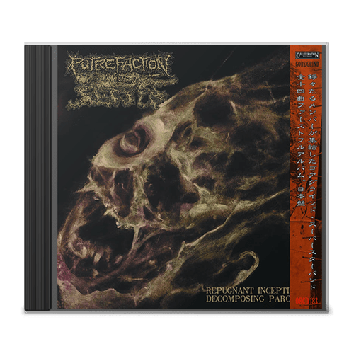 PUTREFACTION SETS IN "Repugnant Inception of Decomposing Paroxysm" CD