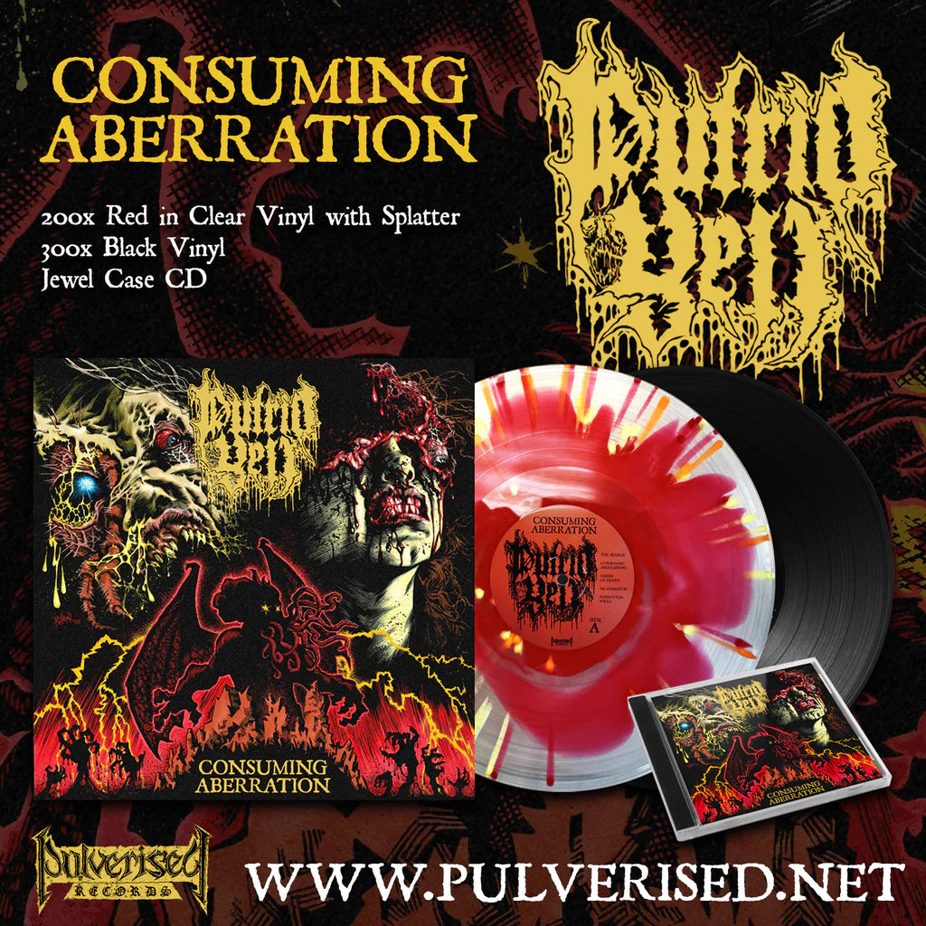 PUTRID YELL "CONSUMING ABERRATION" 12" ( Black Vinyl )