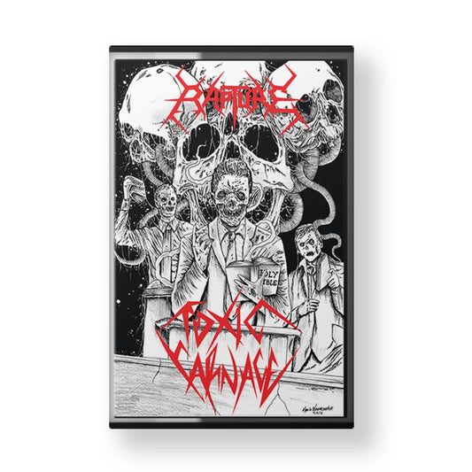 TOXIC CARNAGE/RAPTURE "PREACHERS OF THE FALLEN FATE" CASSETTE