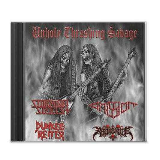 Unholy thrashing savage ( split thrash metal ) CD