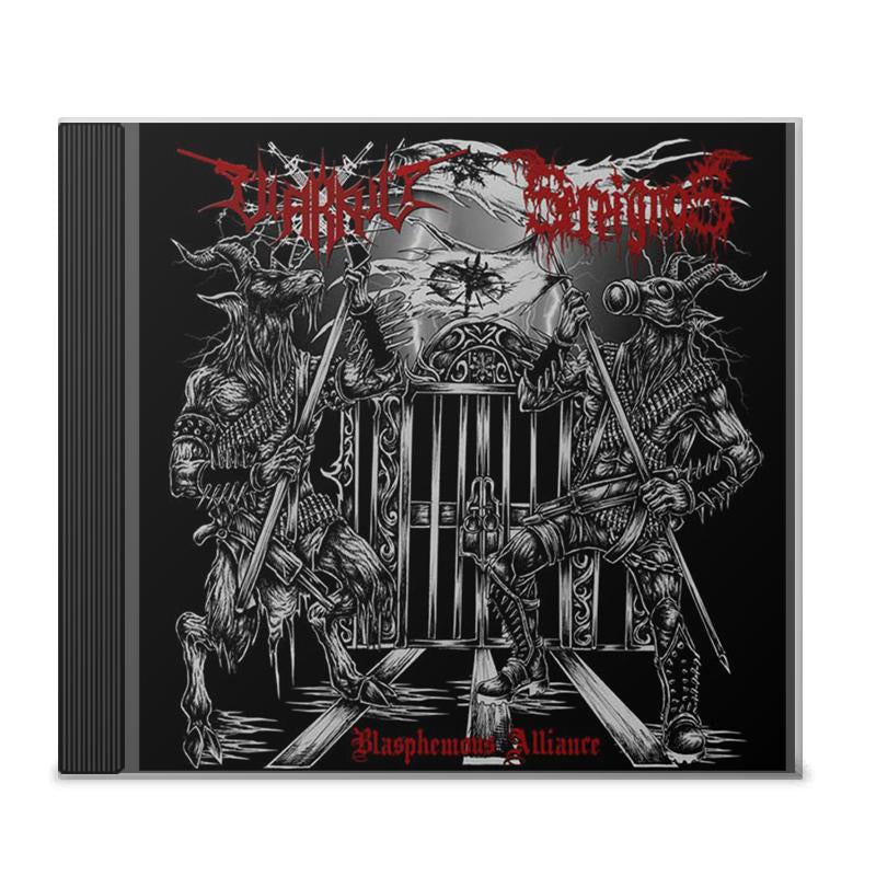 Warkvlt / Sereignos "Blasphemous Alliance" CD