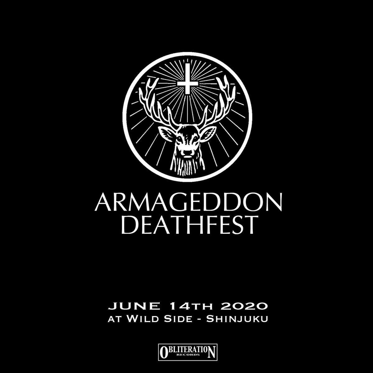 obliteration records " armageddon deathfest 2020" (Gatefold Paper Sleeve CD)