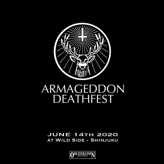 obliteration records " armageddon deathfest 2020" (Gatefold Paper Sleeve CD)