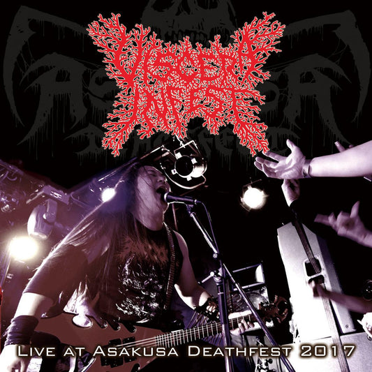 VISCERA INFEST " Live at Asakusa Deathfest 2017" (Gatefold Paper Sleeve CD)