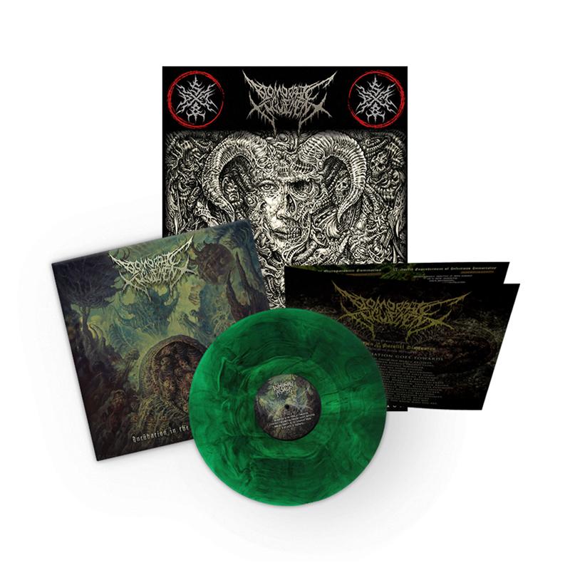 Biomorphic Engulfment "Incubation in the Parallel Dimension" 12" ( Transparent Green With Black Smoke Vinyl )