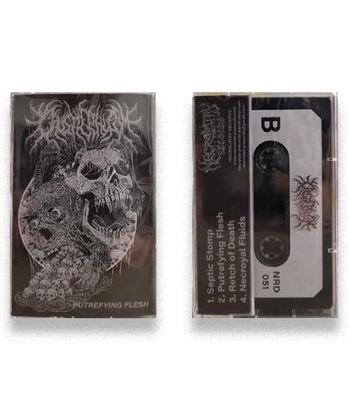 CAUSTIC PHLEGM "Putrefying Flesh" CASSETTE