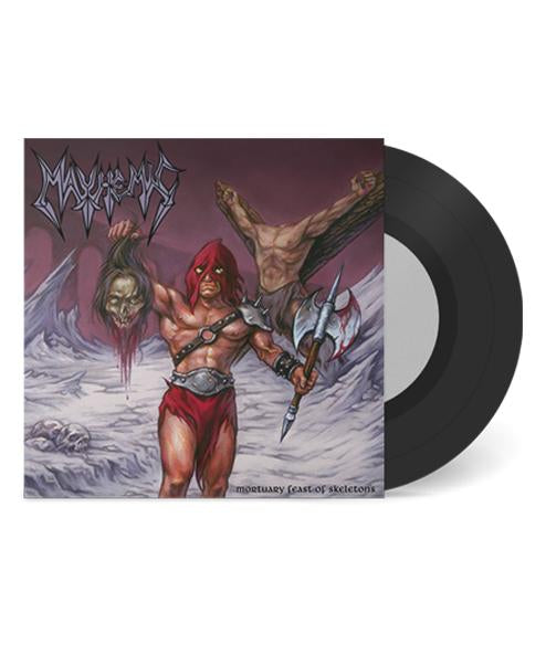 Mayhemic "Mortuary Feast of Skeletons" 7" - BLACK