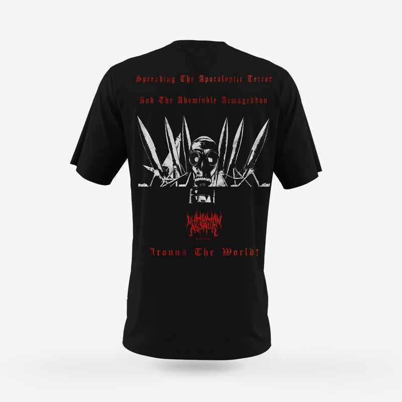 Negro Bode Terrorista (Bra) / Nocturnal Damnation (Kor/Tha) "Proclaimers Of Terrorism And Damnation" T-SHIRT