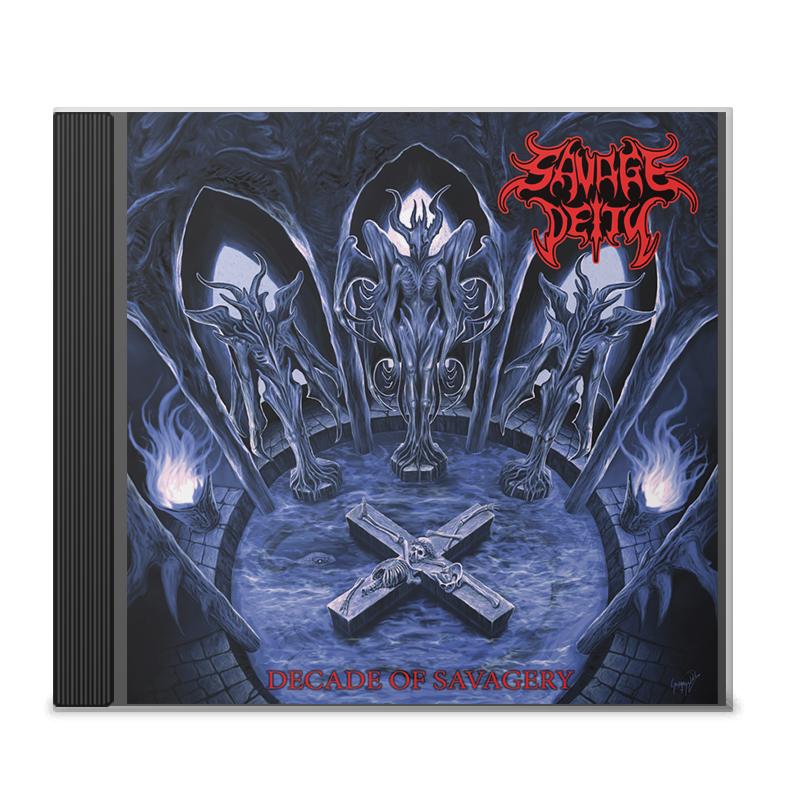 SAVAGE DEITY "DECADE OF SAVAGERY" CD