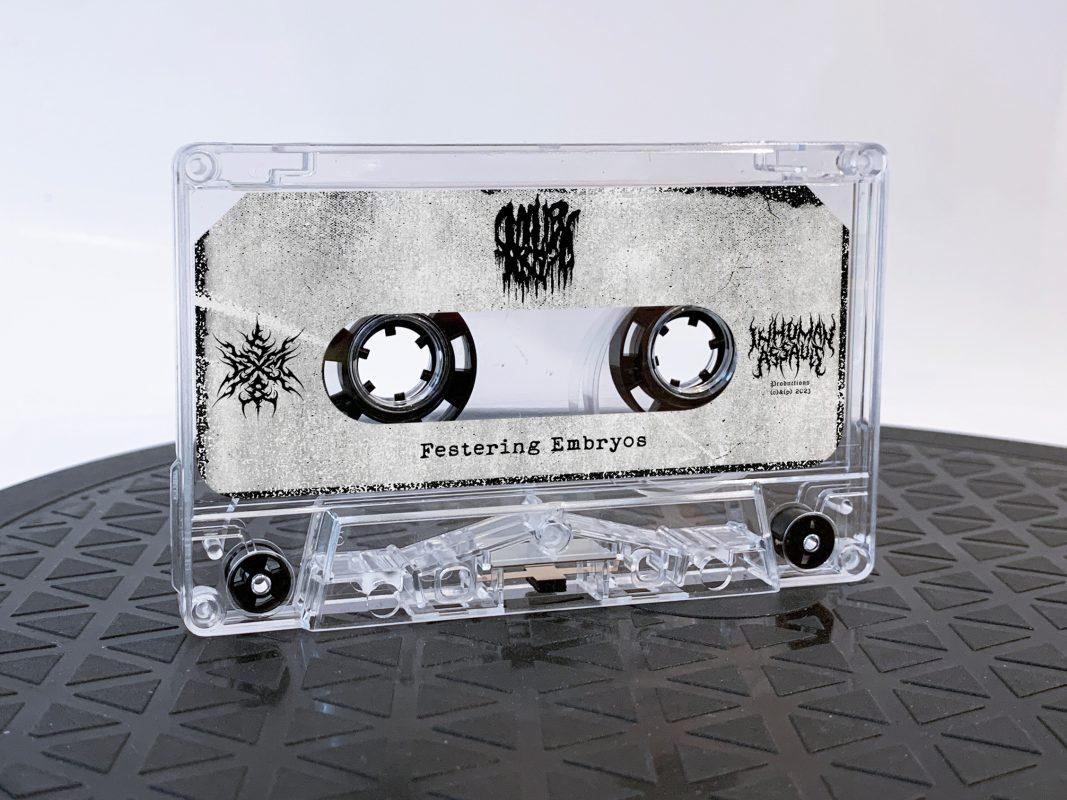 SMALLPOX AROMA "Festering Embryos of Logical Corruption" CASSETTE ( Transparent Clear )